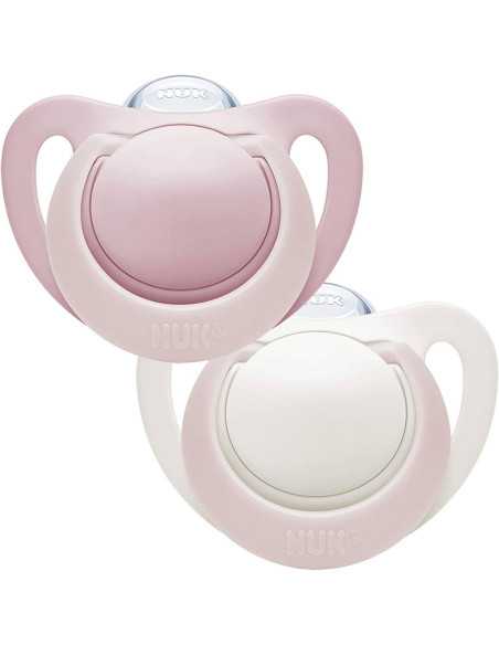 2 Sucettes NUK Genius Rose 18-36 mois Nuk - 1