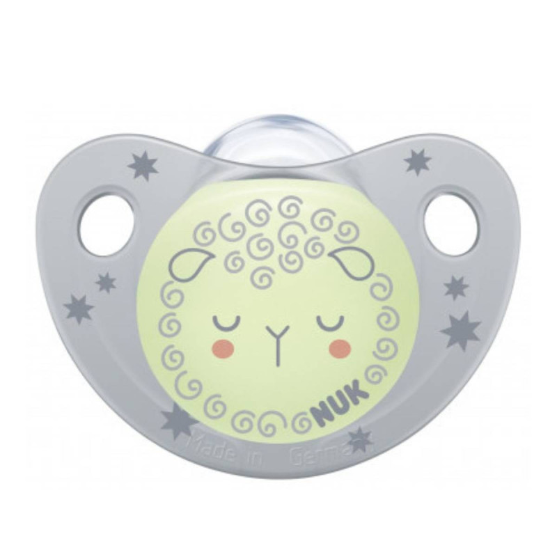 Sucettes Nuk 6-18 mois Nuit et Jour Herisson & mouton Nuk - 4