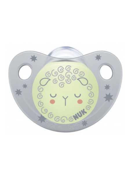 Sucettes Nuk 6-18 mois Nuit et Jour Herisson & mouton Nuk - 4