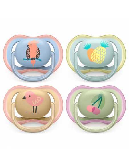 Sucettes Avent Ultra Air 0-6 mois Ananas Cerise