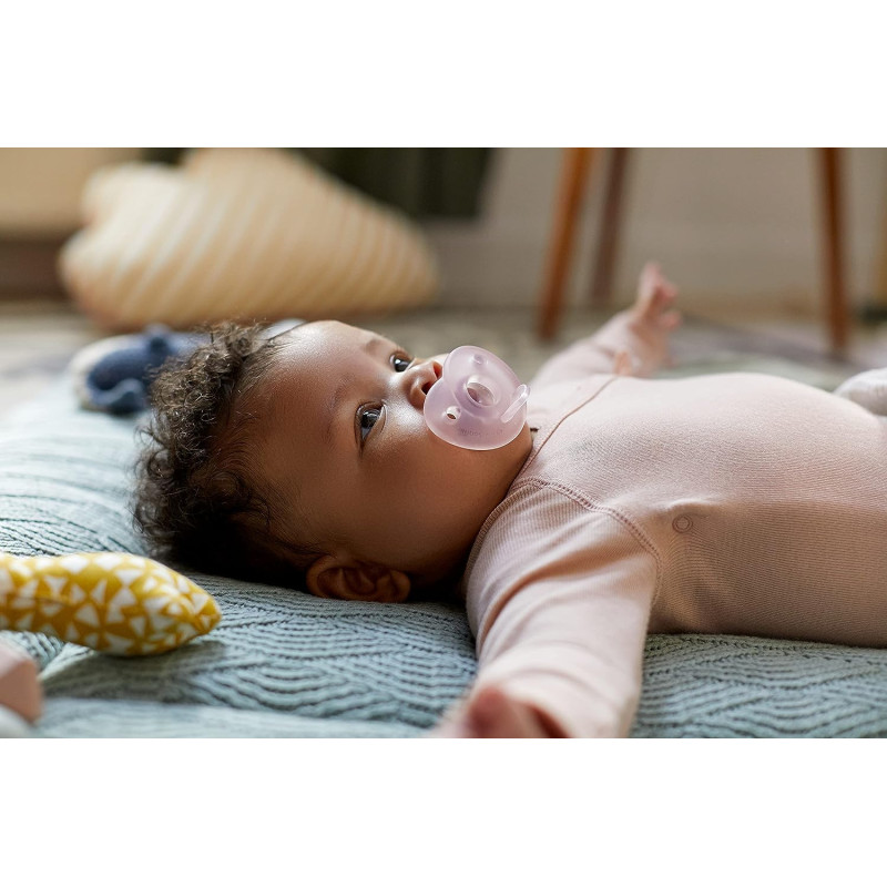 Sucettes Avent Soothie Rose Fille 0-6 mois Philips Avent - 6
