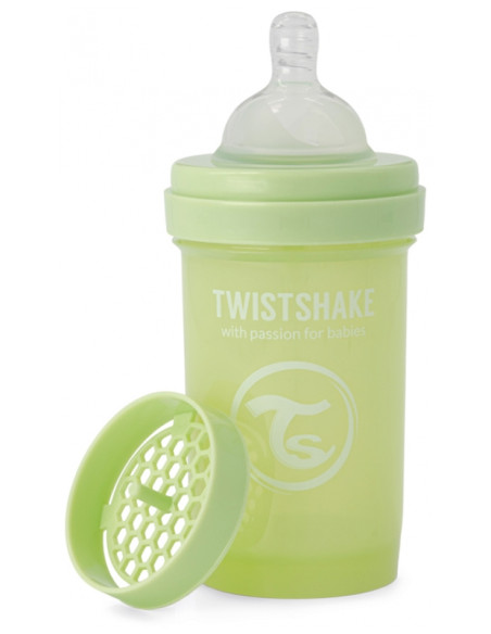 Biberon Twistshake Anti-Colic 180 ml Vert Cactus Twistshake - 1