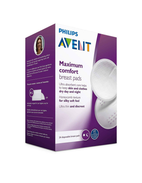 24 Coussinets d'Allaitement Philips Avent