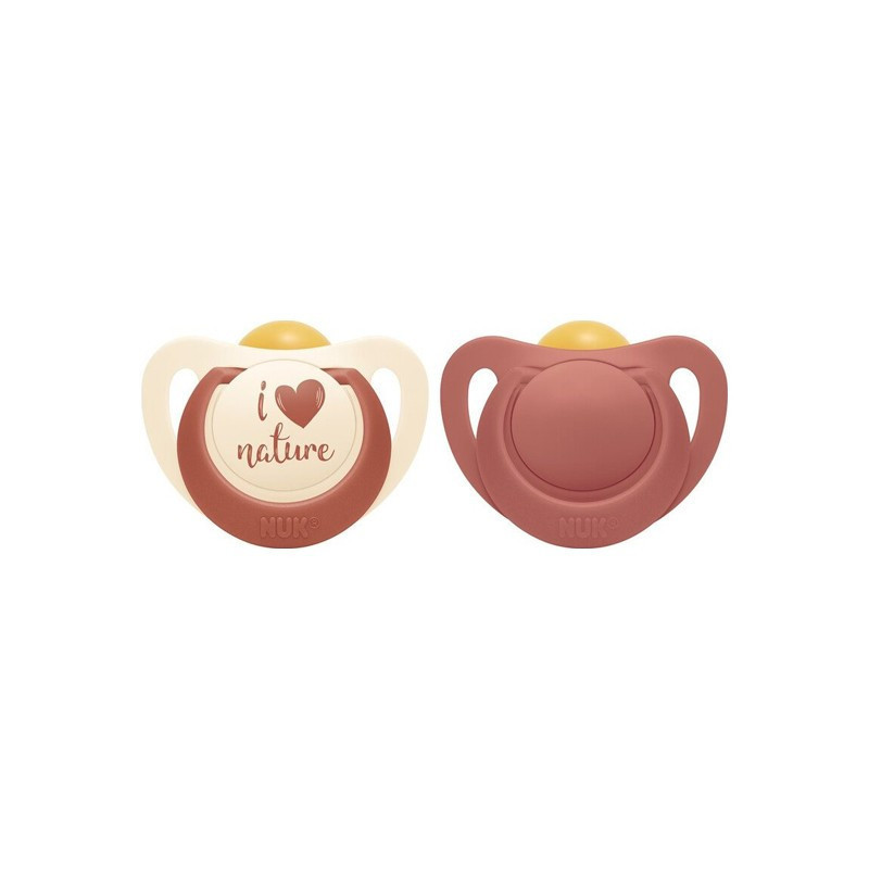 NUK for Nature sucette 18-36 mois Terracotta Latex Nuk - 2
