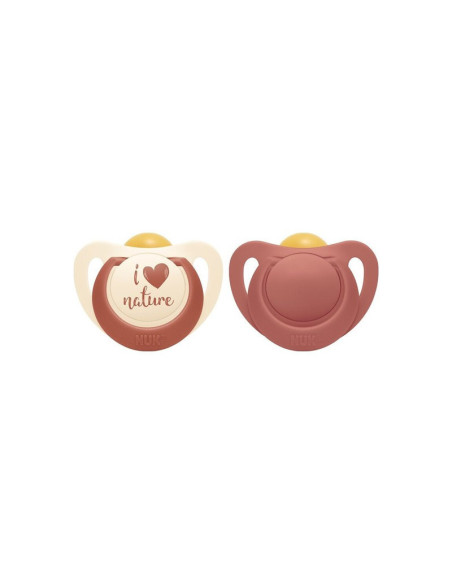 NUK for Nature sucette 18-36 mois Terracotta Latex Nuk - 2