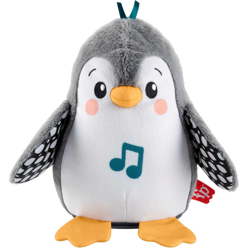 Fisher-Price Ma Loutre Câlins Bonne Nuit Peluche | Peluche Veilleuse Bébé Musicale et Lumineuse | Veilleuse Doudou Bruit Blanc M 2
